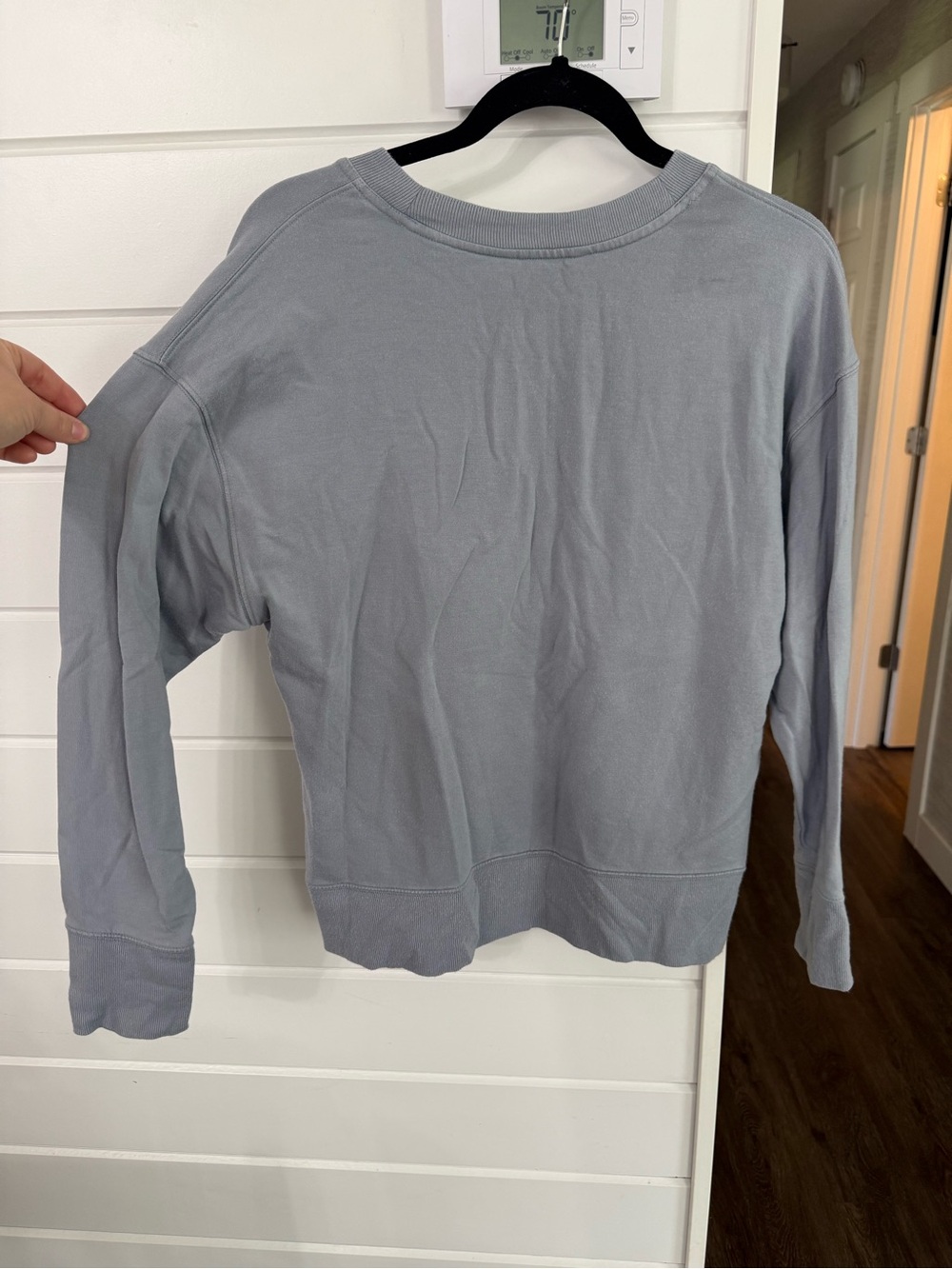Athleta Balance Henley Sweatshirt Top - Picture 7 of 7